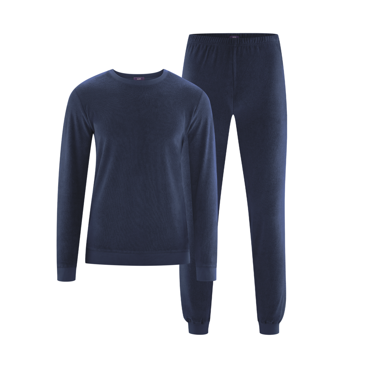 Bio Schlafanzug Herren aus Frottee Bio Schlafanzug Herren aus Frottee
