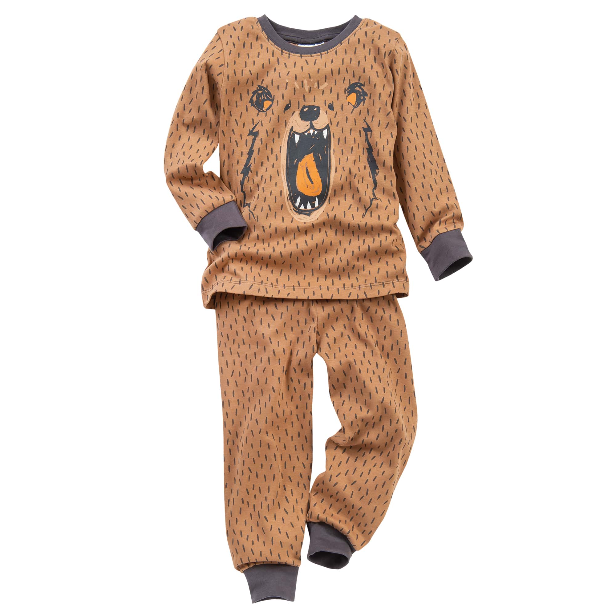 Kinder Schlafanzug Bär People Wear Organic