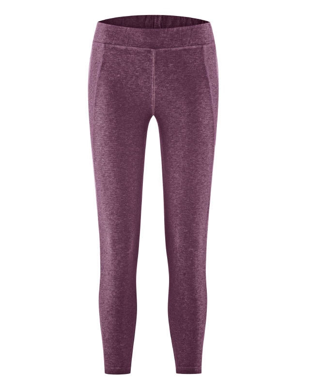 Yoga Leggings aus Hanf - Bio Baumwolle Mix