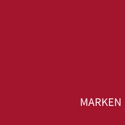 Symbolbild nachhaltige Marken - ein schriftzug auf einem tiefroten hintergrund