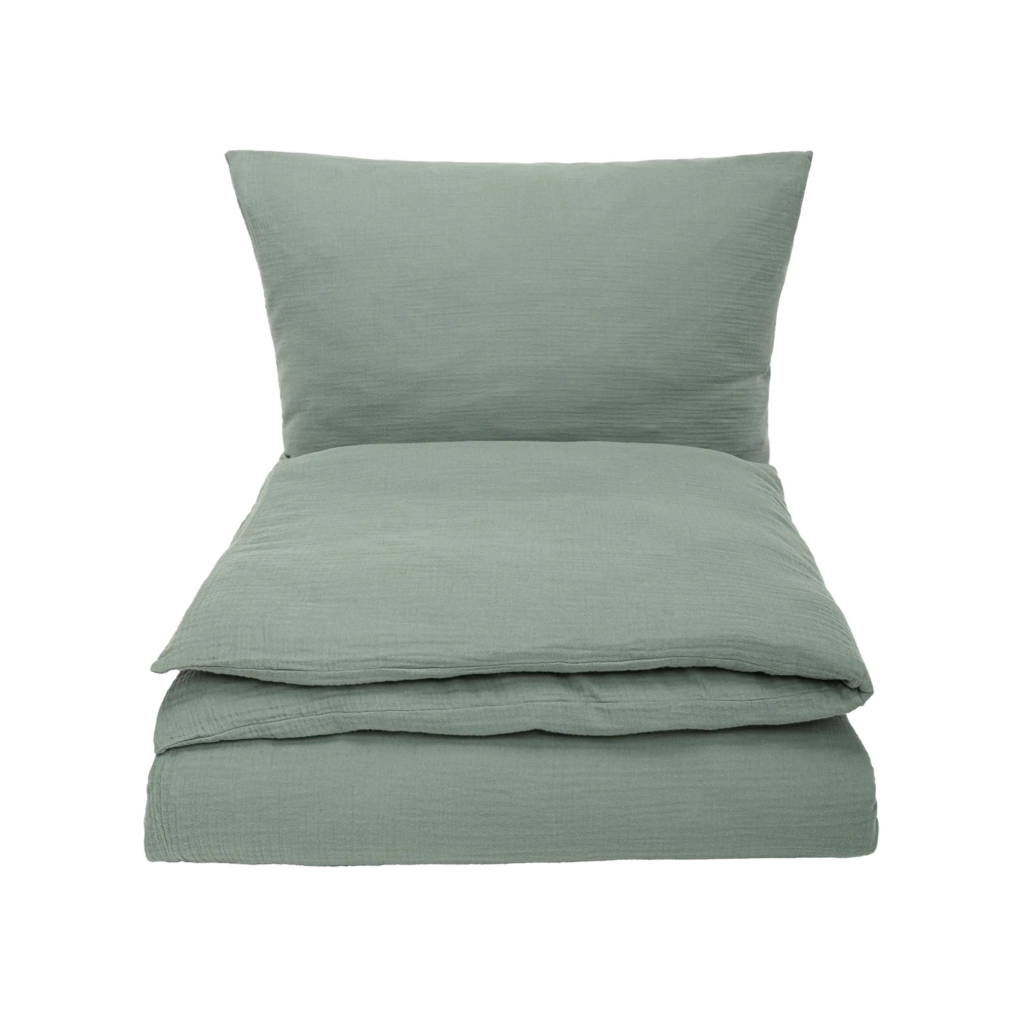 Bio-Musselin Bettwäsche 2-teilig „Amsterdam“ aus 100% Bio-Baumwolle – Living Crafts