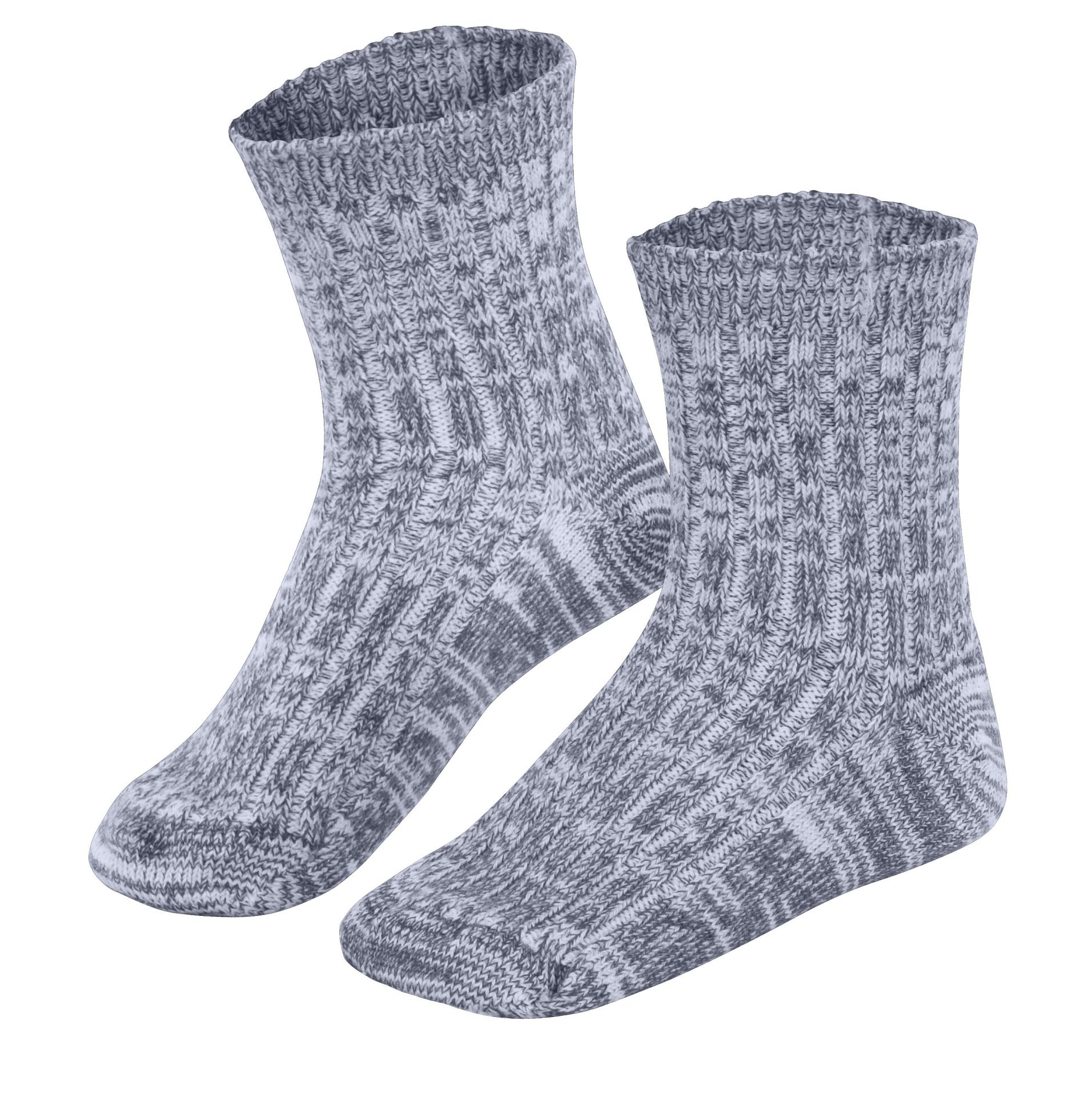 Warme Kindersocken aus Bio Baumwolle und Wolle Strick