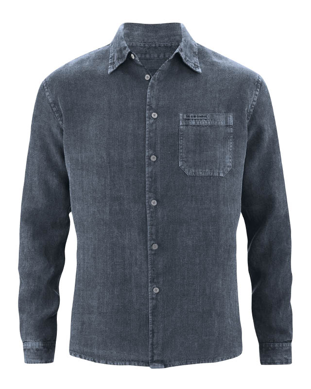 Hempage Hanf Hemd Casual Fit mit Brusttasche Hempage Hanf Hemd Casual Fit mit Brusttasche