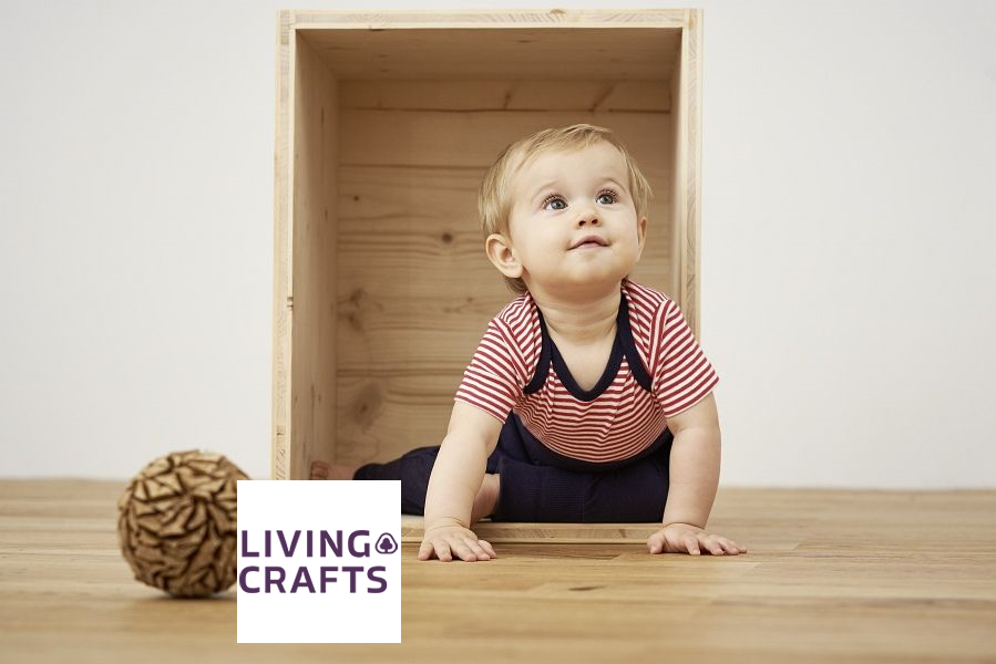 Nachhaltige Bio Baby Bodies online Bio Baby body von living Crafts - nachhaltige baby bodies