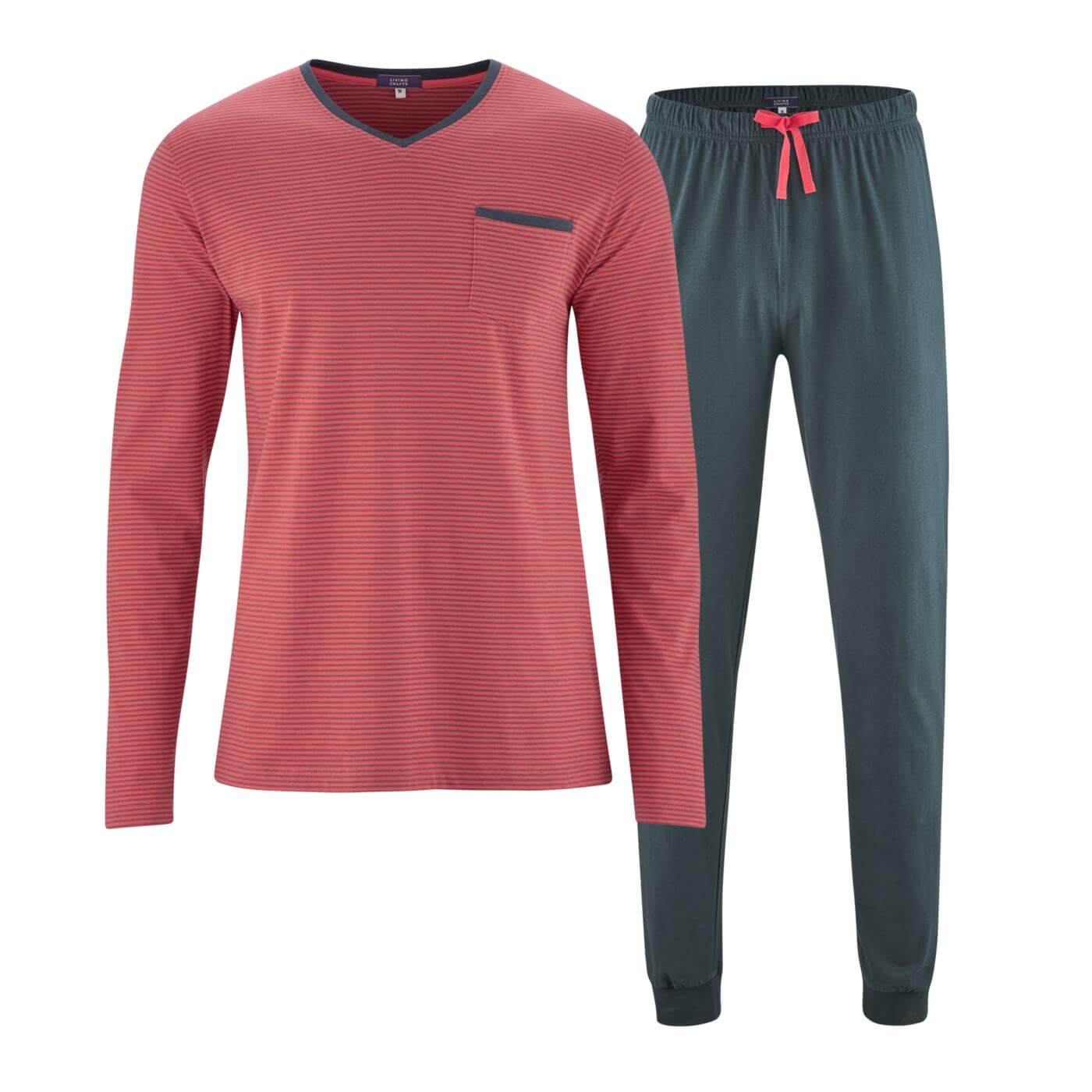 Herren Schlafanzug Bio Baumwolle Herren Schlafanzug Bio Baumwolle