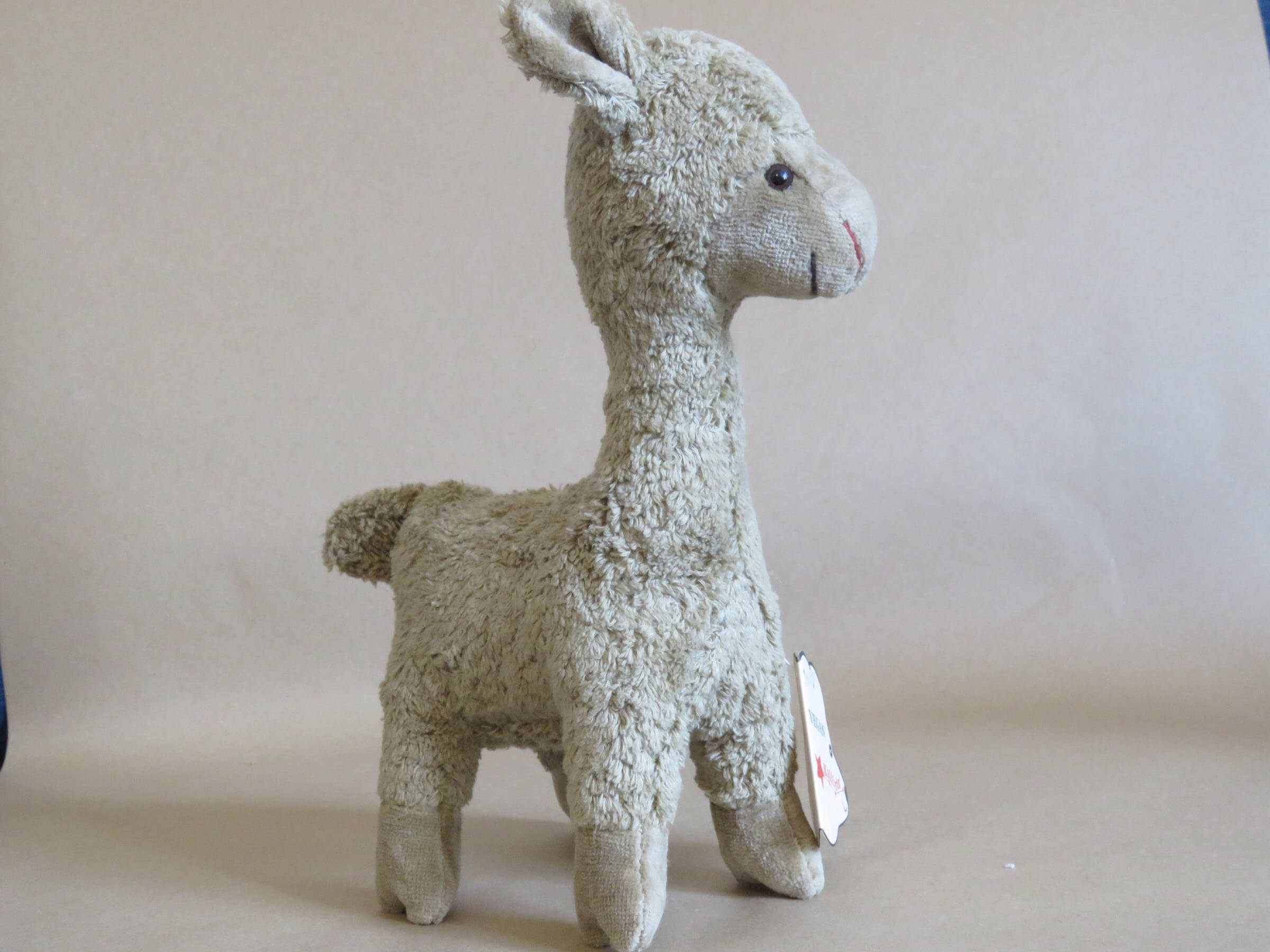 Lama Stofftier Bio Beige Lama Stofftier Bio Beige