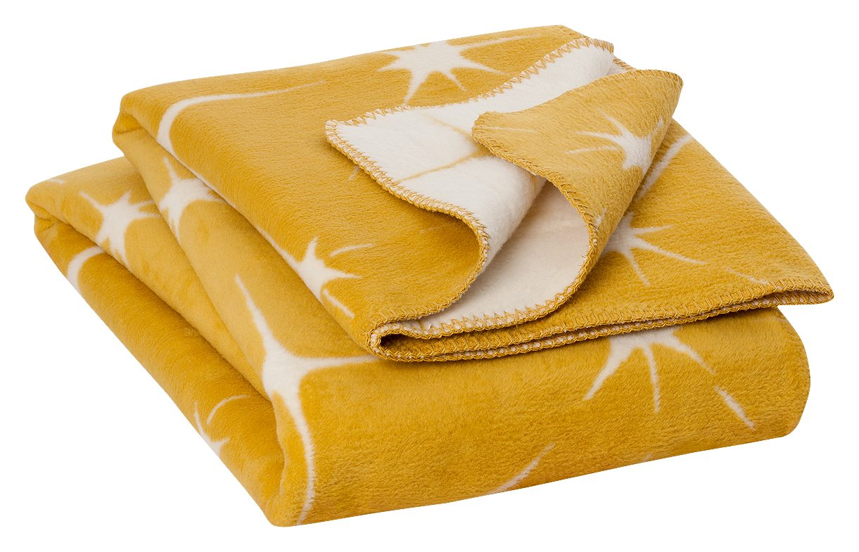 Bio Kuscheldecke / Bio Wohndecke - Bio Baumwolle - Farbton: Honig - 150x200cm Bio Kuscheldecke / Bio Wohndecke - Bio Baumwolle - Farbton: Honig - 150x200cm