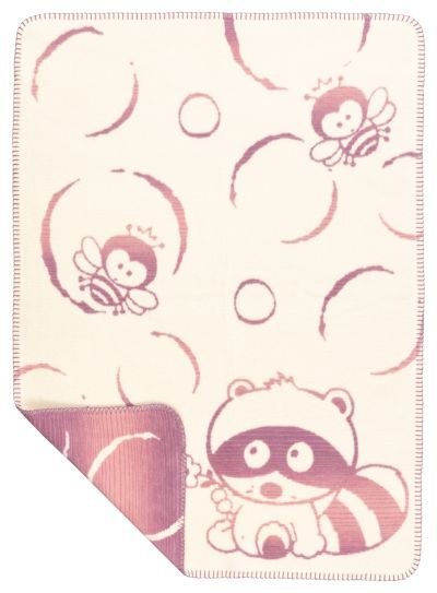 Nachhaltige Baby Kuscheldecke Bio Baumwolle Waschbär Nachhaltige Baby Kuscheldecke Bio Baumwolle Waschbär