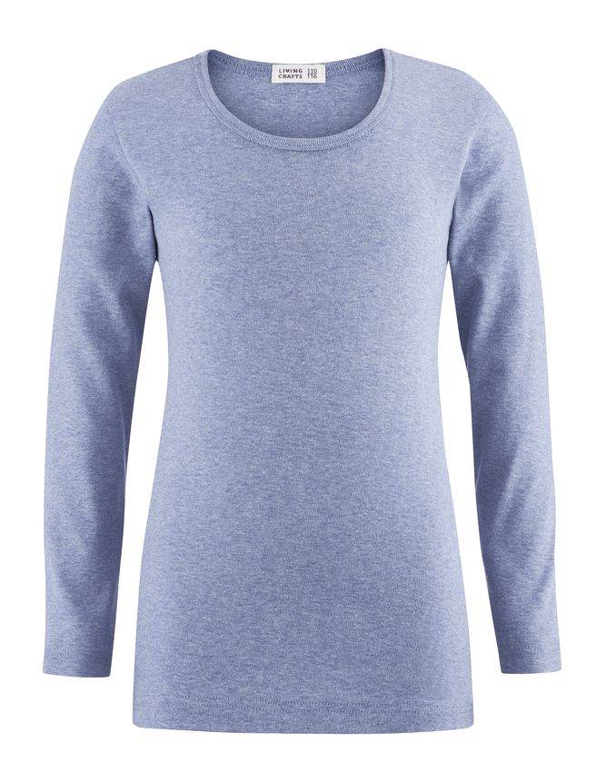 Bio Kinder Langarm Unterhemd