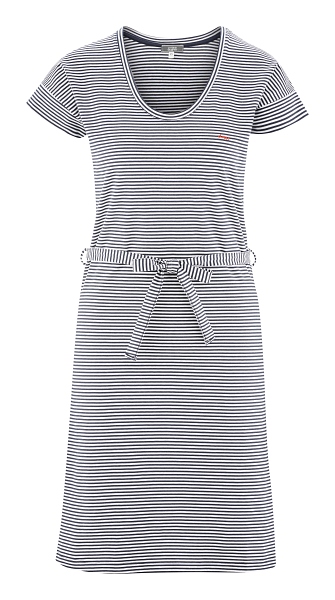 Bio Frühjahr/Sommer Jersey-Kleid mit abnehmbaren Gürtel