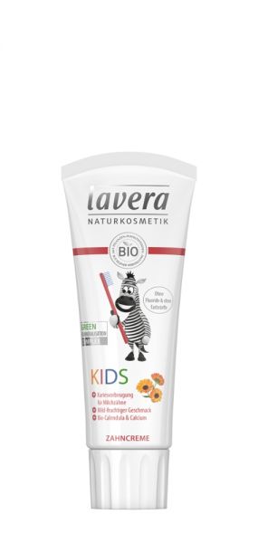 Lavera Kinderzahnpasta - Kids Zahncreme – Zahngel ohne Fluorid